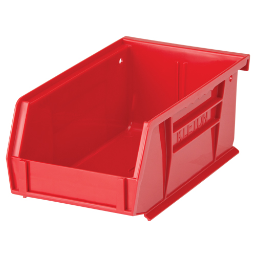 Stack & Hang Bin, 4-1/8" W x 3" H x 7-3/8" D, Red Ottawa Fastener Supply