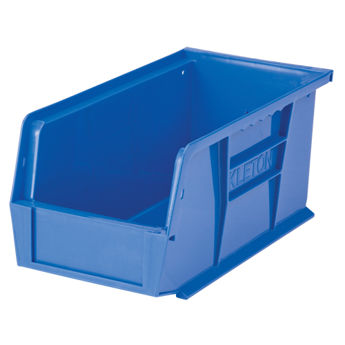 Stack & Hang Bin, 5-1/2" W x 5" H x 10-7/8" D, Blue Ottawa Fastener Supply