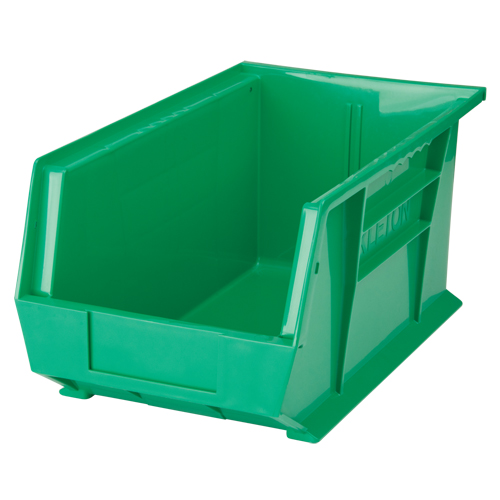Stack & Hang Bin, 8-1/4" W x 7" H x 14-3/4" D, Green Ottawa Fastener Supply