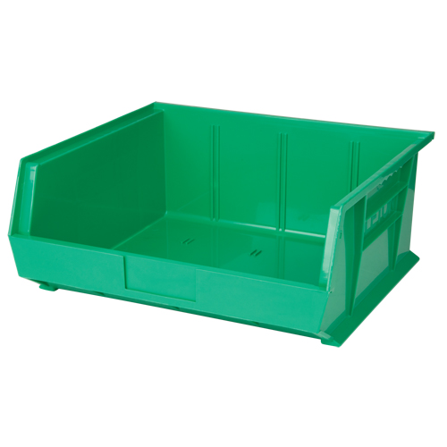Stack & Hang Bin, 16-1/2" W x 7" H x 14-3/4" D, Green Ottawa Fastener Supply
