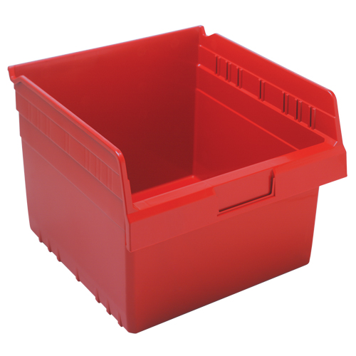 Bacs pour &eacute;tag&egrave;re Store-Max, 11-1/8" la x 8" H x 11-5/8" p, Rouge, Capacit&eacute; 44 lb Ottawa Fastener Supply