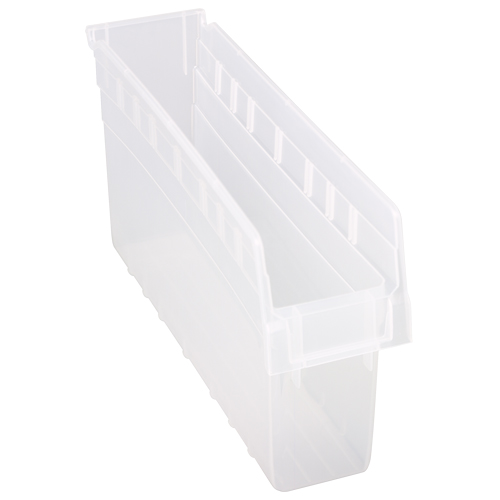 Bacs pour &eacute;tag&egrave;re Store-Max, 4-3/8" la x 8" H x 17-7/8" p, Transparent, Capacit&eacute; 56 lb Ottawa Fastener Supply