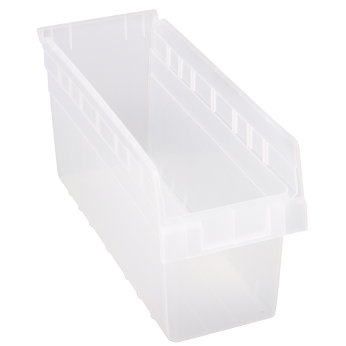 Bacs pour &eacute;tag&egrave;re Store-Max, 6-5/8" la x 8" H x 17-7/8" p, Transparent, Capacit&eacute; 56 lb Ottawa Fastener Supply