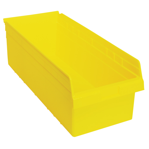 Bacs pour &eacute;tag&egrave;re Store-Max, 11-1/8" la x 8" H x 23-5/8" p, Jaune, Capacit&eacute; 68 lb Ottawa Fastener Supply