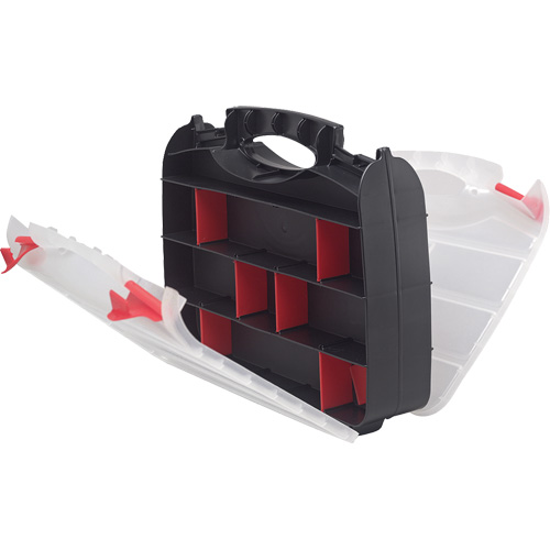 Plastic Compartment Box, 10.25" W x 12.25" D x 3" H, 32 Compartments Ottawa Fastener Supply