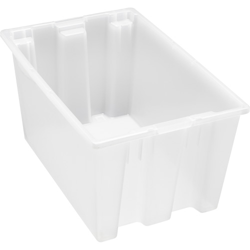 Contenant robuste Stack & Nest, 15" x 19,5" x 29,5", Transparent Ottawa Fastener Supply