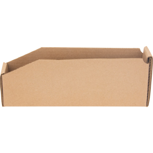 Deep Corrugated Parts Bins, 1-15/16" W x 11-1/4" D x 4-1/2" H, Beige Ottawa Fastener Supply