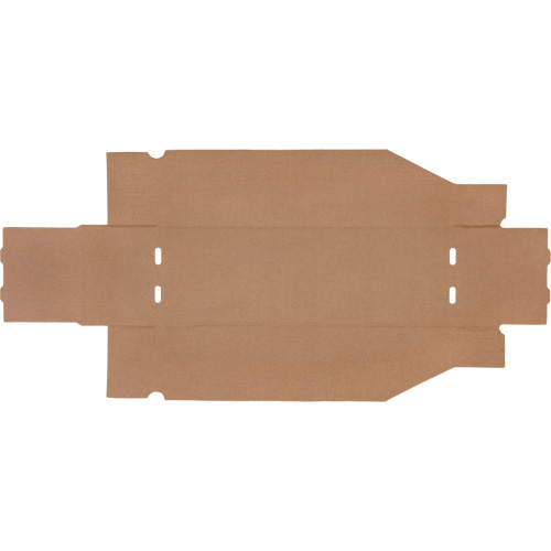 Deep Corrugated Parts Bins, 5-3/4" W x 17-1/4" D x 4-1/2" H, Beige Ottawa Fastener Supply