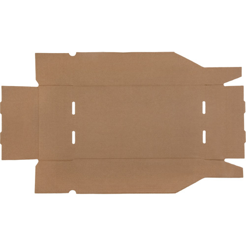Deep Corrugated Parts Bins, 9-3/4" W x 17-1/4" D x 4-1/2" H, Beige Ottawa Fastener Supply