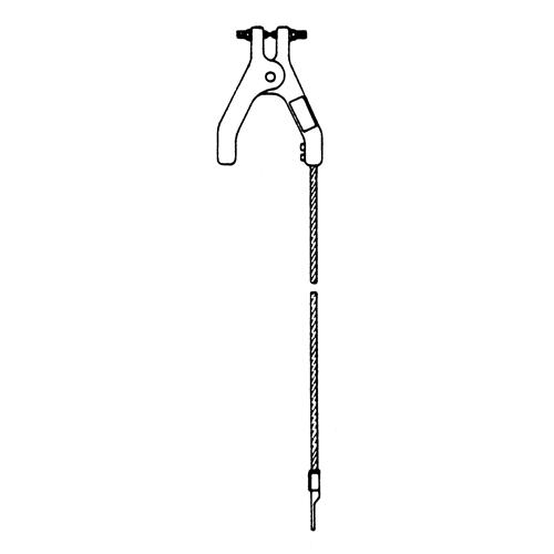 Assemblages robustes de cables de masse et de mise &agrave; la terre - Pinces & raccordement a/borne d'extr&eacute;mit&eacute; de 1/4" Ottawa Fastener Supply