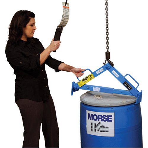 Drum Lifter, 30 - 85 US Gal. (25 - 70 Imperial Gal.), 1000 lbs./454 kg. Cap. Ottawa Fastener Supply