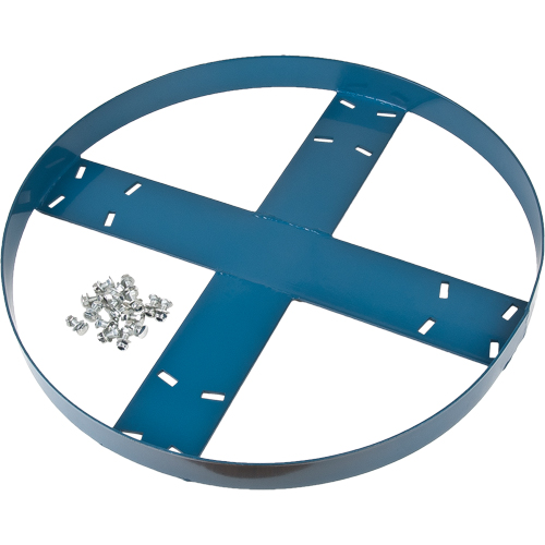 Drum Dolly Frame, Steel, 750 lbs. Capacity, 24" Diameter Ottawa Fastener Supply