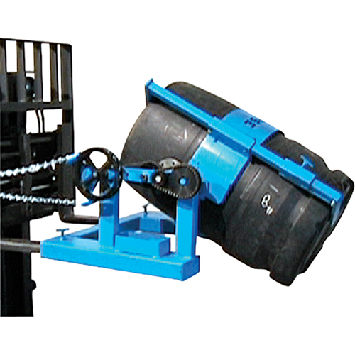 Fork Mounted Drum Lifter, 55 US gal. (45 Imperial Gal.) Drum Size, 1500 lbs./680 kg. Cap. Ottawa Fastener Supply