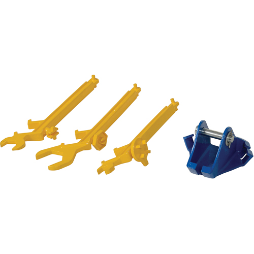 Multi-Purpose Overhead Drum Lifter with Wrenches, 30 - 55 US Gal. (25 - 45 Imperial Gal.), 800 lbs./362 kg. Cap. Ottawa Fastener Supply