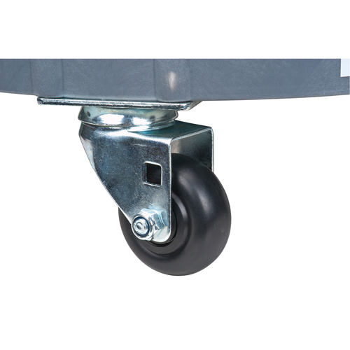 Leak Containment Drum Dolly, 24.25" dia. X 7.625" H, 1.5 US Gal. Spill Cap. Ottawa Fastener Supply