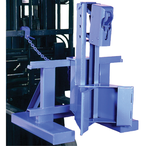 Manipulateur de barils MORSPEED 1500 pour chariot &eacute;l&eacute;vateur, Pour 55 gal. US (45 gal. imp.) Ottawa Fastener Supply