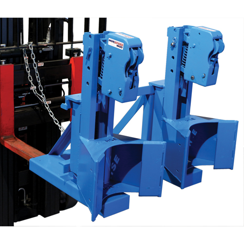 MORSPEED 1500 Forklift Drum Handler, For 55 US gal. (45 Imperial Gal.) Ottawa Fastener Supply