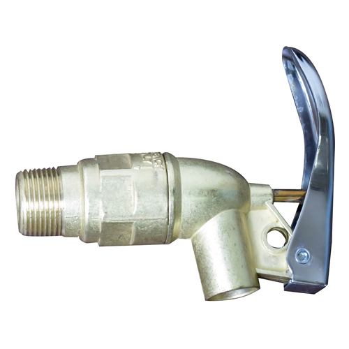 Soupape de baril en zinc sans pare-flamme, Alliage de zinc, entr&eacute;e NPT 3/4" Ottawa Fastener Supply