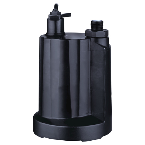 Submersible Utility Pump, 1/3 HP, 2160 GPH, 115 V, 4 A Ottawa Fastener Supply