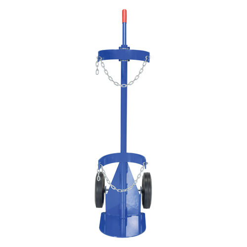 Chariot pour bouteille de gaz, Roues Caoutchouc, Base de 12" la x 15-1/2" lo, 500 lb Ottawa Fastener Supply