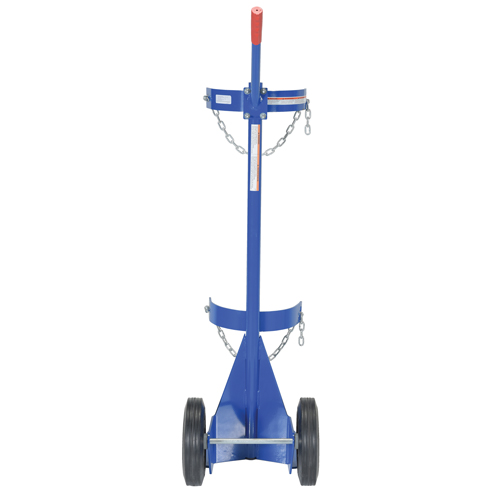 Chariot pour bouteille de gaz, Roues Caoutchouc, Base de 12" la x 15-1/2" lo, 500 lb Ottawa Fastener Supply