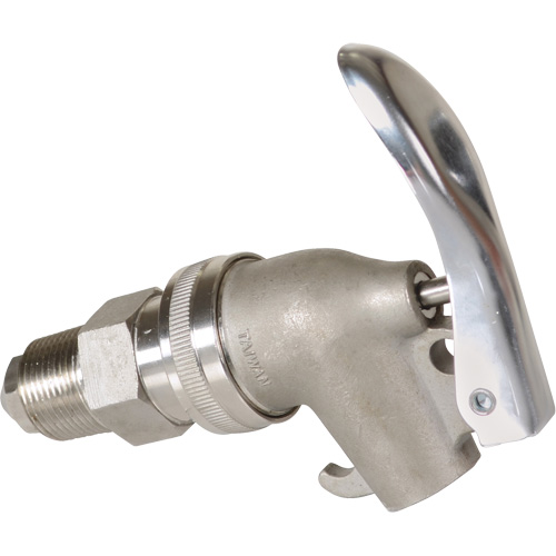 Manual Drum Faucet, Stainless Steel, 3/4" NPT Ottawa Fastener Supply