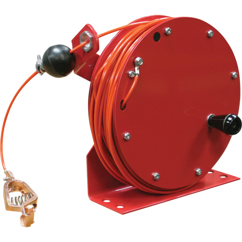 G 3000 Static Discharge Grounding Reel, 100' Length, Heavy-Duty Ottawa Fastener Supply