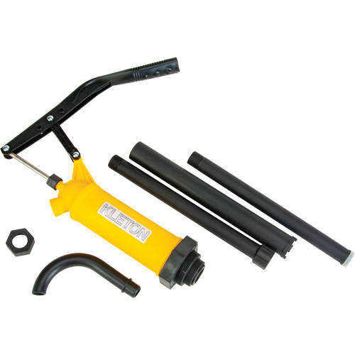 Lever-Type Drum Pump, Polypropylene, 14 oz./Stroke, Fits 5-55 Gal. Ottawa Fastener Supply