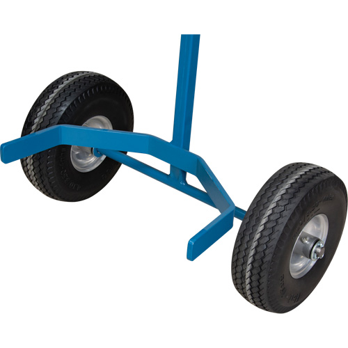 Cylinder Cart, Flat-Free Wheels, 15-1/2" W x 14-1/4" L Base, 600 lbs. Ottawa Fastener Supply