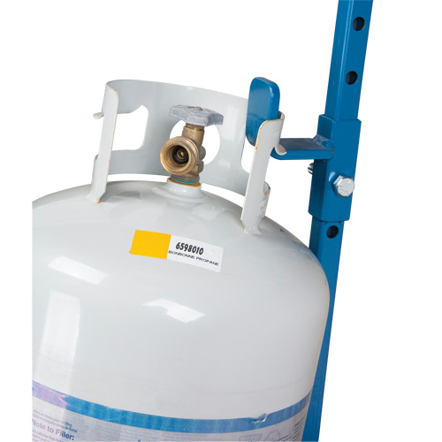 Cylinder Cart, Flat-Free Wheels, 15-1/2" W x 14-1/4" L Base, 600 lbs. Ottawa Fastener Supply