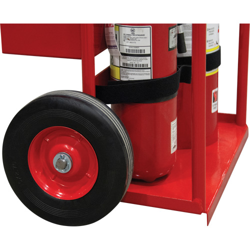 Hot Works Fire Prevention Cart, Semi-Pneumatic Wheels, 17.75" W x 8.9" L Base, 100 lbs. Ottawa Fastener Supply