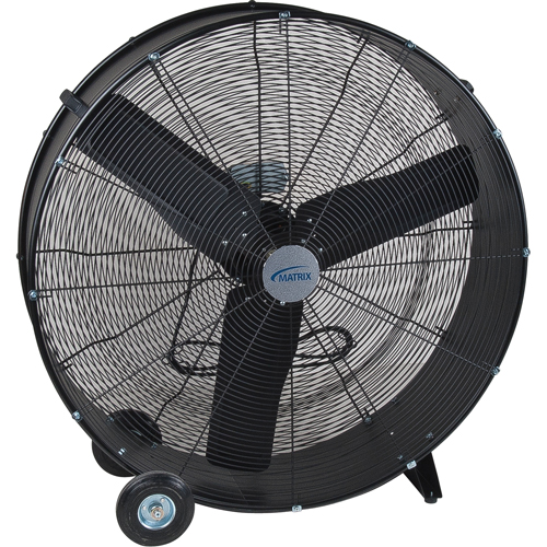 Light Industrial Direct Drive Drum Fan, Industrial, 2 Speed, 36" Diameter Ottawa Fastener Supply