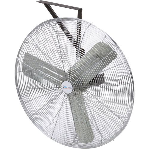 Ventilateur mural non-oscillant, Commercial, Dia 24", 3 vitesses Ottawa Fastener Supply