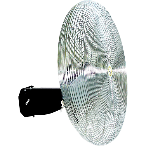 Oscillating Wall fan, Industrial, 3 Speed, 30" Diameter Ottawa Fastener Supply