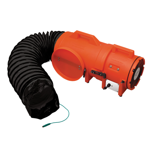 Ventilateurs COM-PAX-IAL en plastique de 8", 1/3 CV, 900 pi³/min, Antid&eacute;flagrant Ottawa Fastener Supply