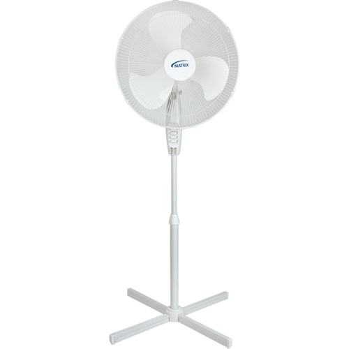 Ventilateur oscillant sur socle, Commercial, 3 Vitesses, Diam&egrave;tre de 18" Ottawa Fastener Supply