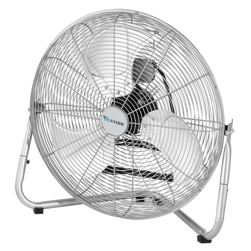 High-Velocity Floor Fan, 3 Speeds, 18" Diameter Ottawa Fastener Supply