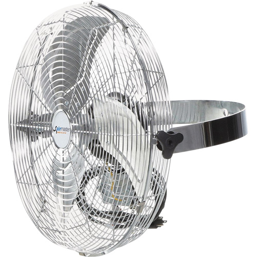 Wall-Mounted Air Circulator, Commercial, 18" Dia., 3 Speeds Ottawa Fastener Supply