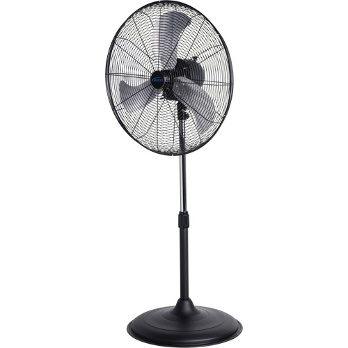 Oscillating Pedestal Fan, Industrial, 3 Speed, 22" Diameter Ottawa Fastener Supply