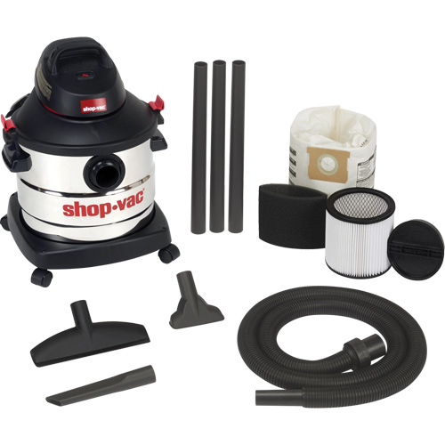 Shop Vacuum, Wet-Dry, 6 HP, 8 US Gal. (30.3 Litres) Ottawa Fastener Supply