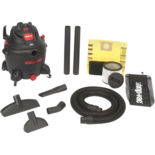 SVX2 Utility Shop Vacuum, Wet-Dry, 6.5 HP, 16 US Gal. (60.6 Litres) Ottawa Fastener Supply
