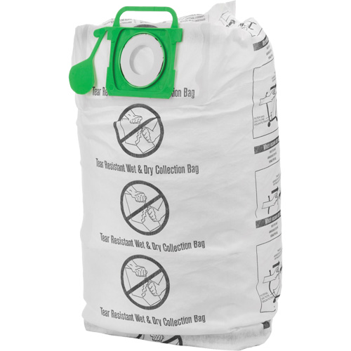 Tear-Resistant Wet/Dry Collection Vacuum Bags, 12 - 20 US gal. Ottawa Fastener Supply