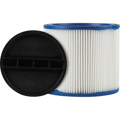 Filtre pour aspirateur pour d&eacute;bris secs/humides CleanStream Gore, Cartouche/Hepa, Pour 5 gal. US Ottawa Fastener Supply