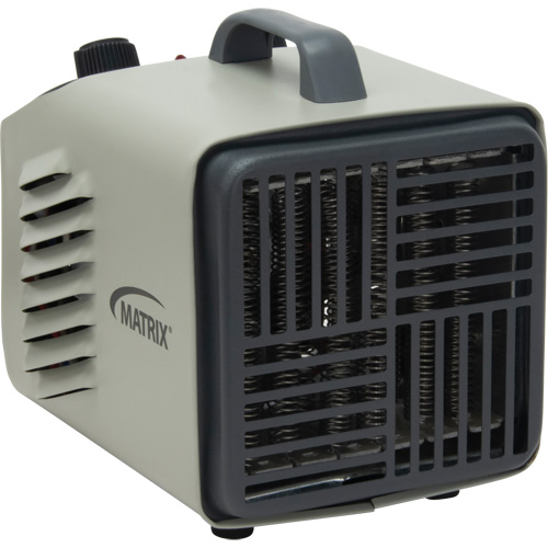 Personal Metal Shop Heater with Thermostat, Fan, Electric Ottawa Fastener Supply