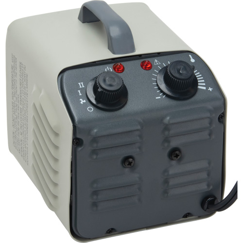 Personal Metal Shop Heater with Thermostat, Fan, Electric Ottawa Fastener Supply