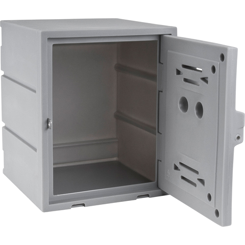 Locker, 15" x 15" x 18", Grey, Assembled Ottawa Fastener Supply