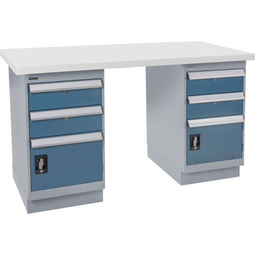 Pre-Designed Workbench, 72" W x 30" D x 34" H, 2500 lbs. Capacity Ottawa Fastener Supply