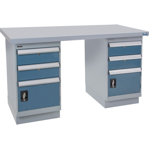 Pre-Designed Workbench, 72" W x 36" D x 34" H, 2500 lbs. Capacity Ottawa Fastener Supply