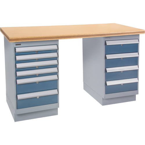 Pre-Designed Workbench, 72" W x 36" D x 34" H, 2500 lbs. Capacity Ottawa Fastener Supply