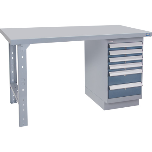Pre-Designed Workbench, 60" W x 36" D x 34" H, 2500 lbs. Capacity Ottawa Fastener Supply